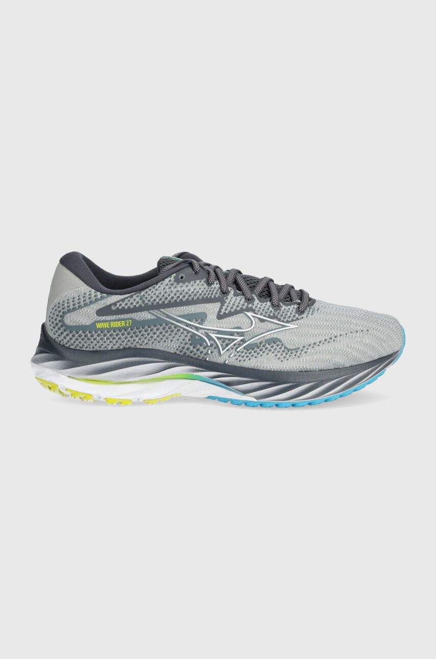 Mizuno pantofi de alergat Wave Rider 27 culoarea gri - Pled.ro