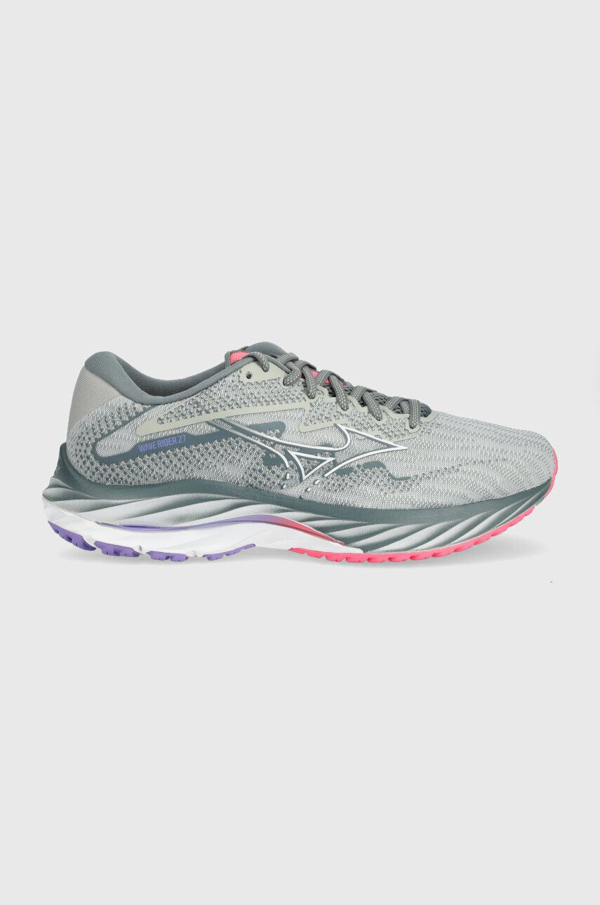 Mizuno pantofi de alergat Wave Rider 27 culoarea gri - Pled.ro