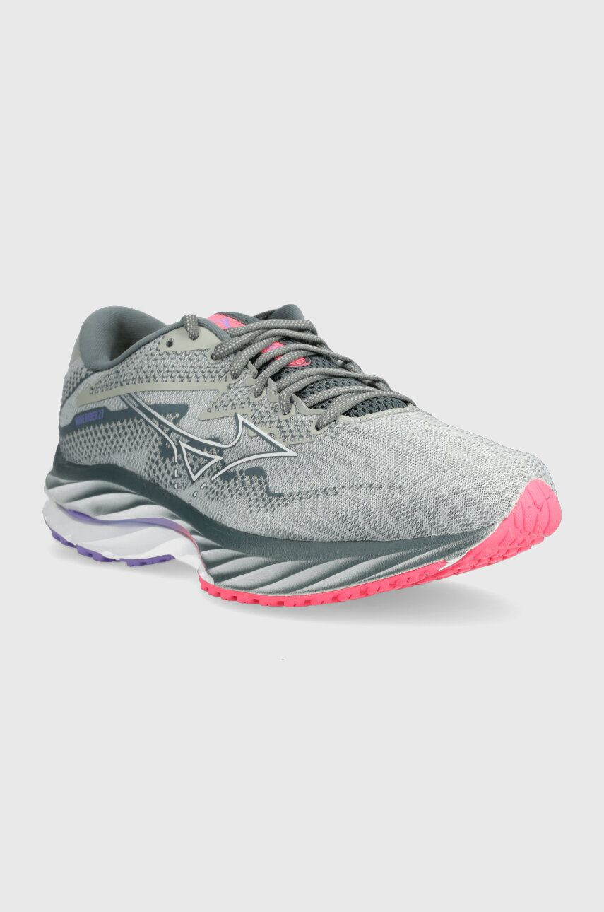 Mizuno pantofi de alergat Wave Rider 27 culoarea gri - Pled.ro