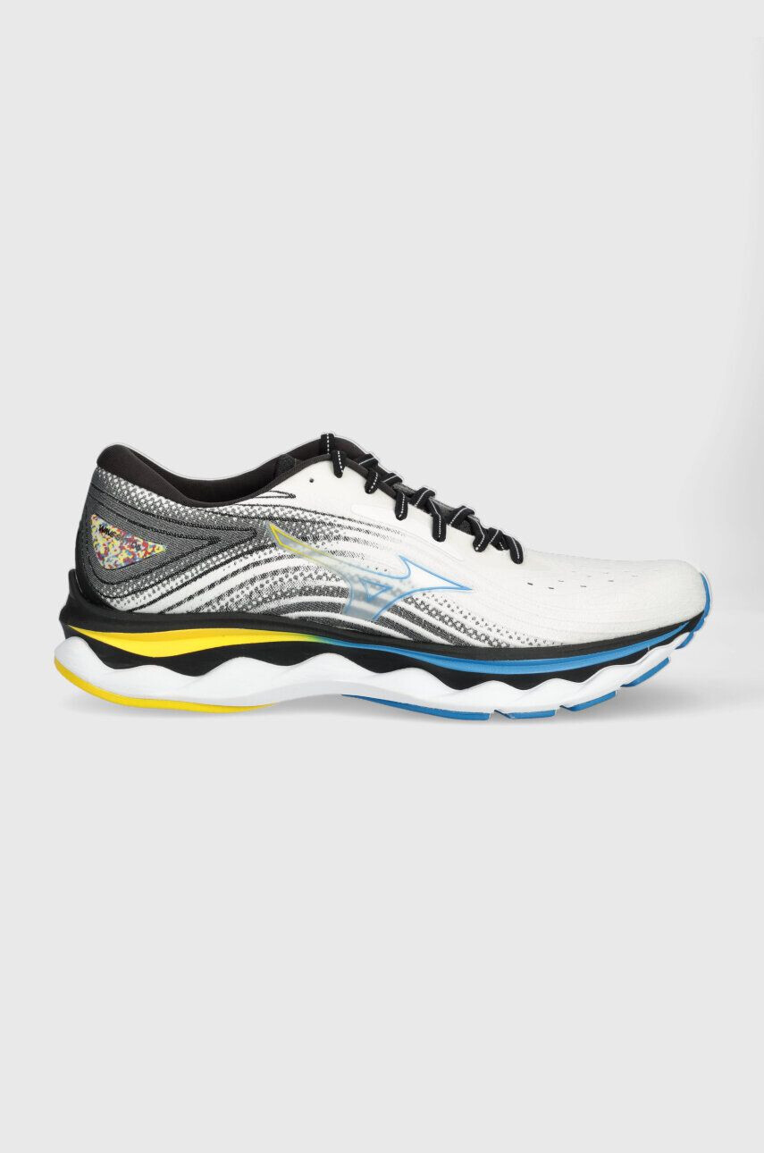 Mizuno pantofi de alergat Wave Sky 6 culoarea alb - Pled.ro