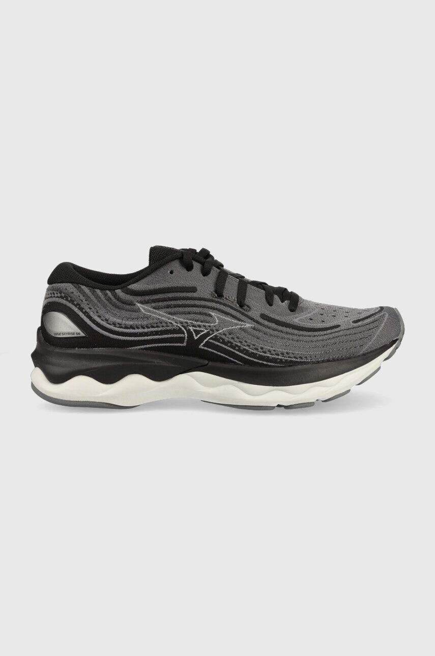 Mizuno pantofi de alergat Wave Skyrise 4 culoarea gri - Pled.ro