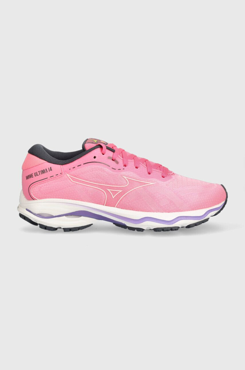 Mizuno pantofi de alergat Wave Ultima 14 culoarea roz - Pled.ro