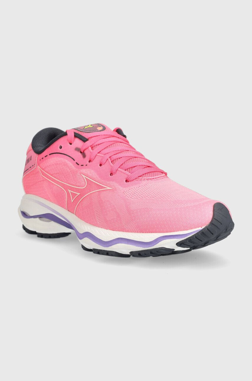 Mizuno pantofi de alergat Wave Ultima 14 culoarea roz - Pled.ro