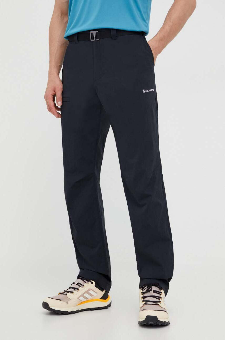 Montane pantaloni de exterior Terra Lite culoarea negru - Pled.ro