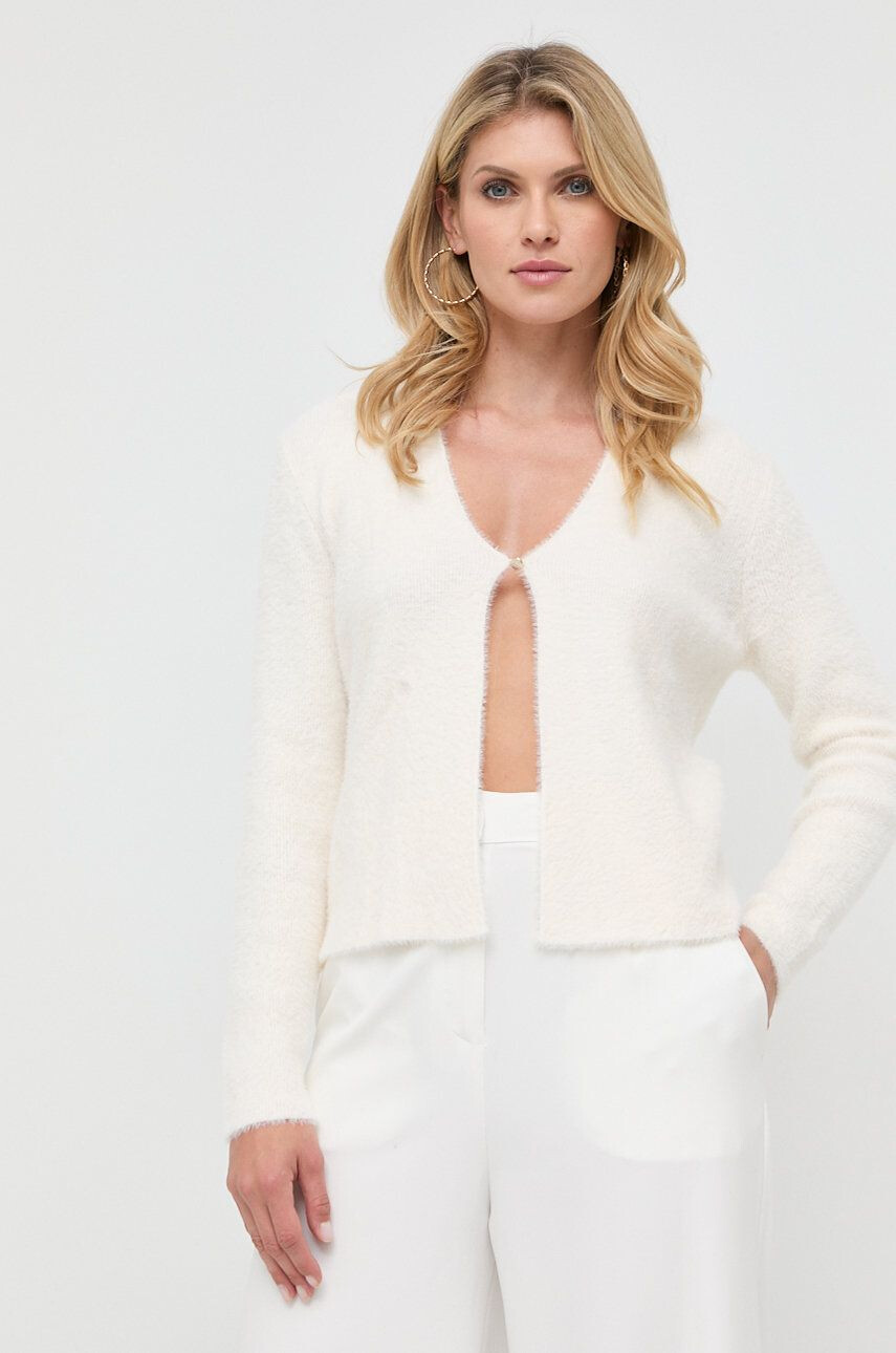 Morgan cardigan femei culoarea bej light - Pled.ro