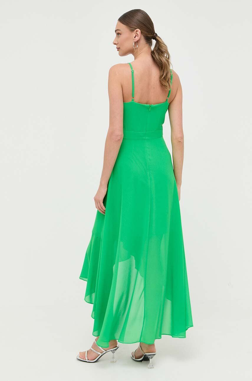 Morgan rochie culoarea verde midi evazati - Pled.ro