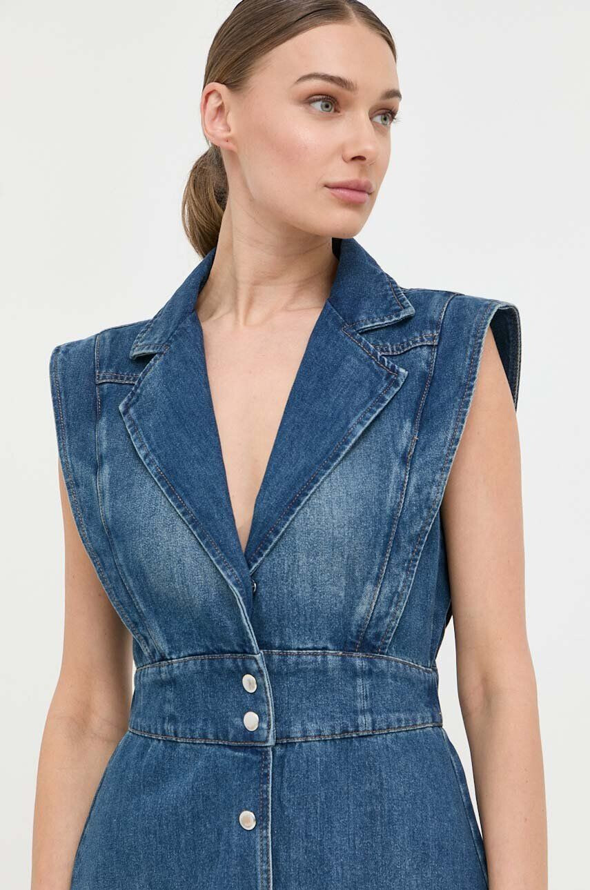 Morgan rochie jeans mini mulata - Pled.ro