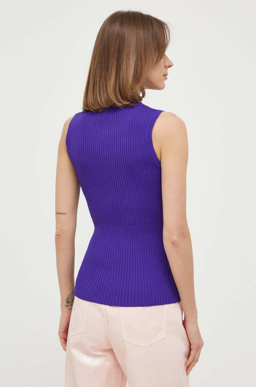 Morgan top femei culoarea violet - Pled.ro