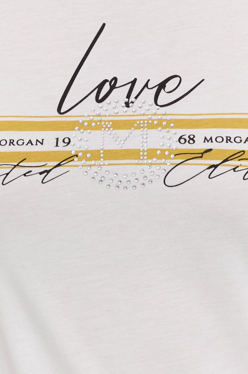 Morgan tricou femei culoarea alb - Pled.ro