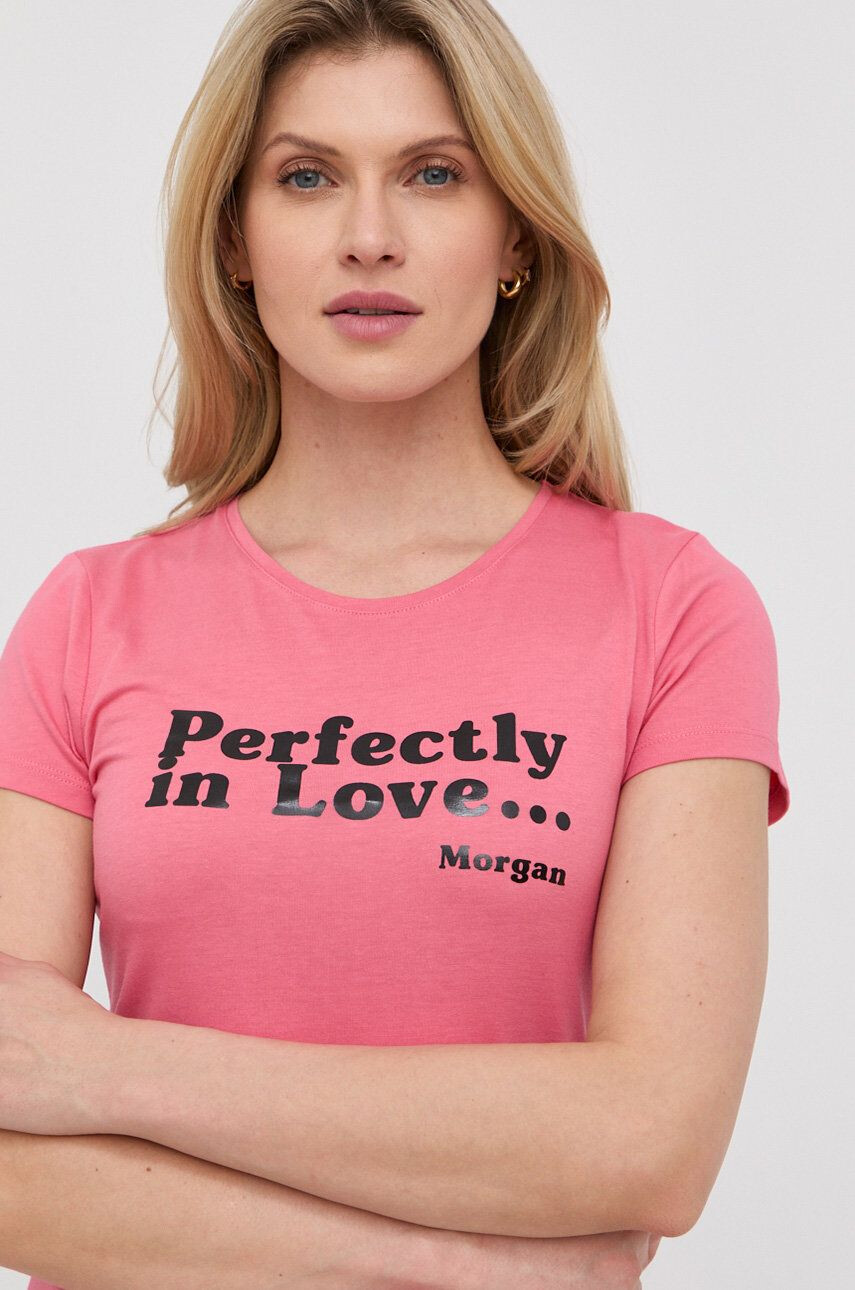 Morgan tricou femei culoarea roz - Pled.ro