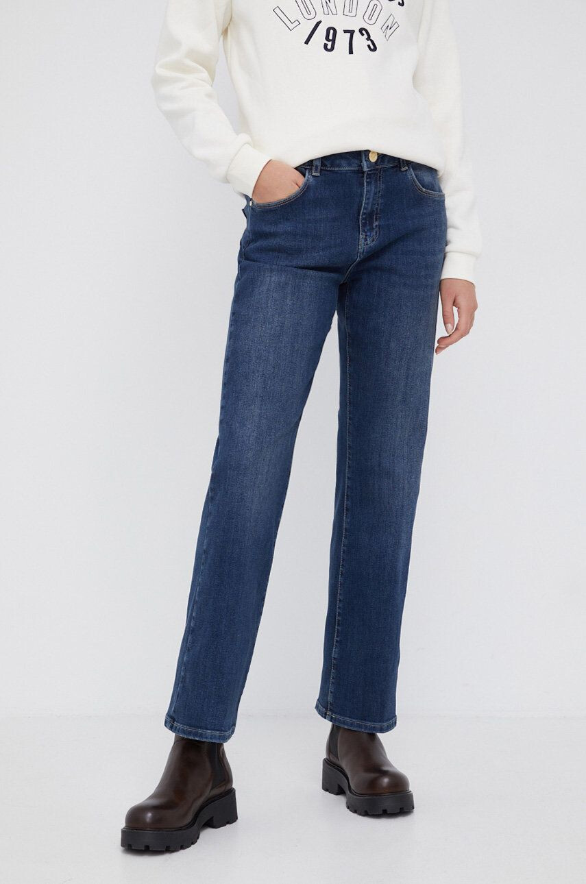 Mos Mosh Jeans Cecilia Reloved femei medium waist - Pled.ro