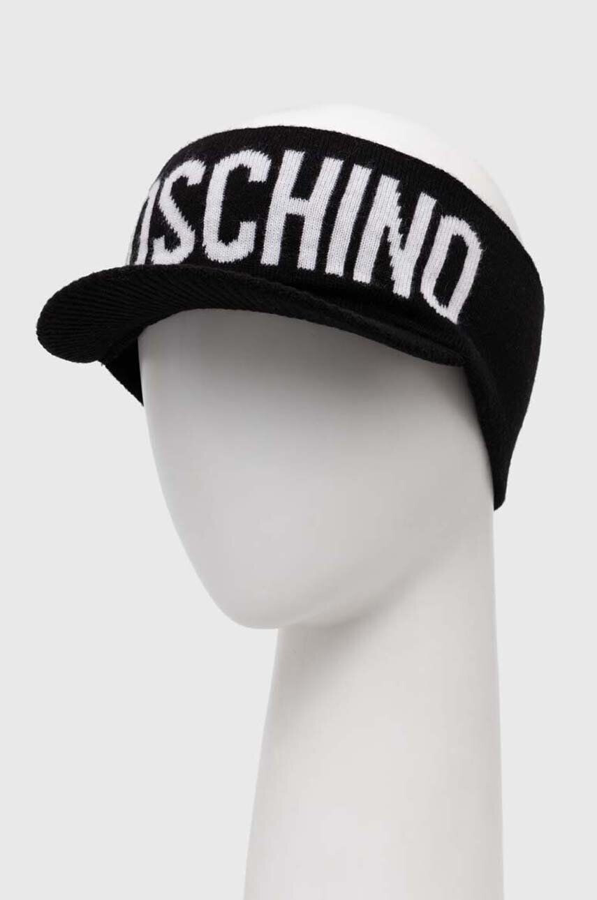 Moschino bentita din amestec de lana culoarea negru - Pled.ro