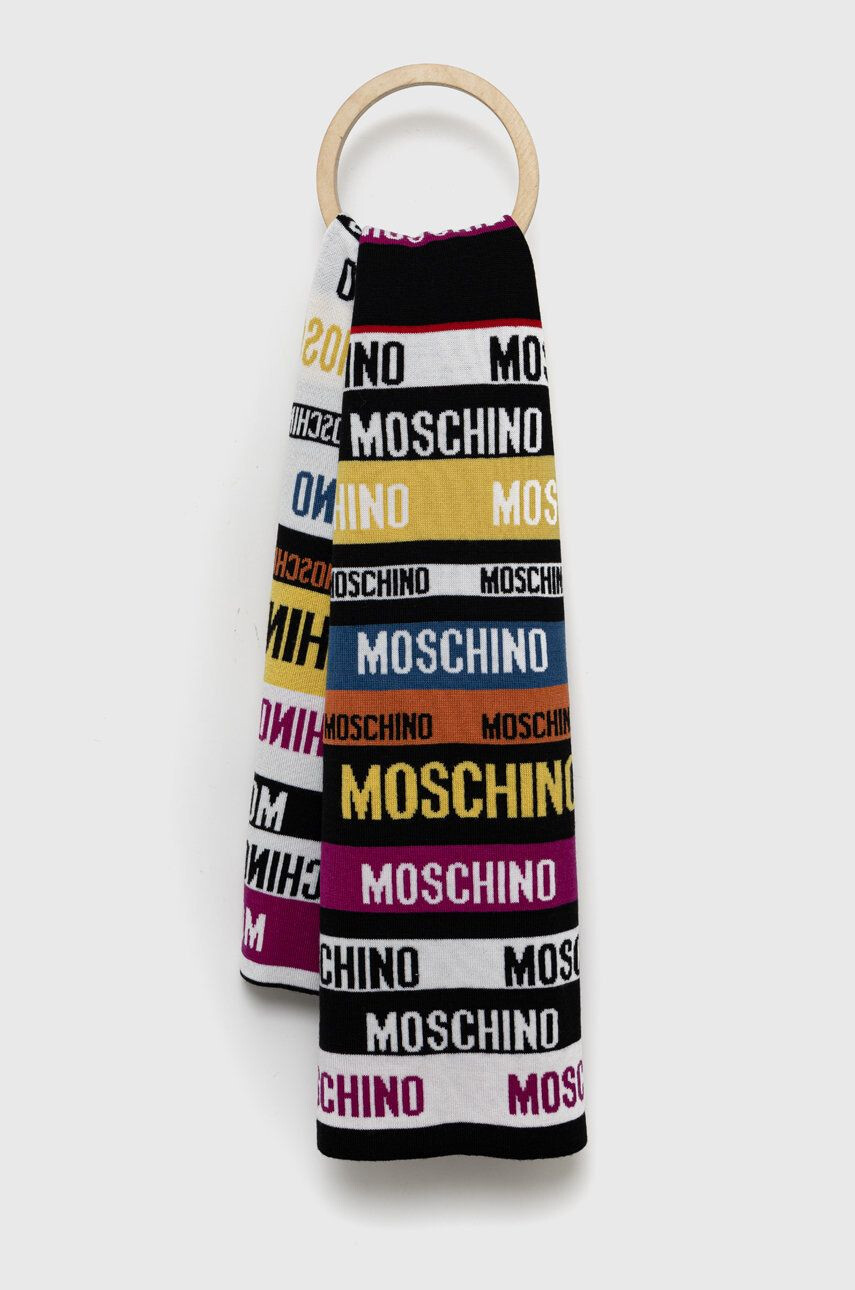 Moschino esarfa de lana modelator - Pled.ro