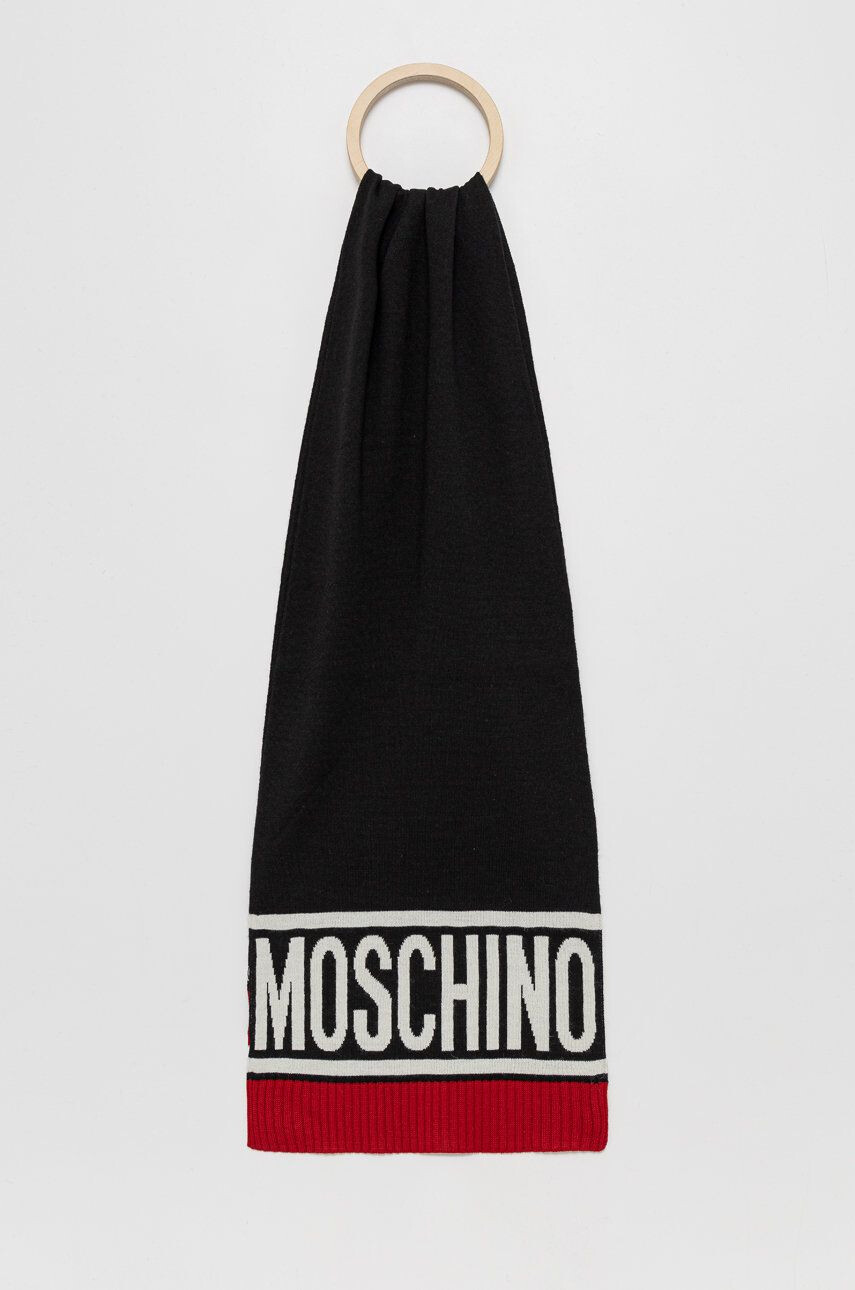 Moschino Esarfa de lana - Pled.ro