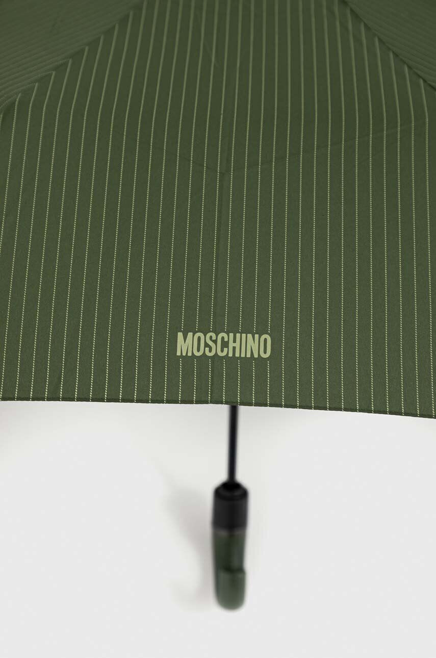 Moschino umbrela culoarea verde - Pled.ro