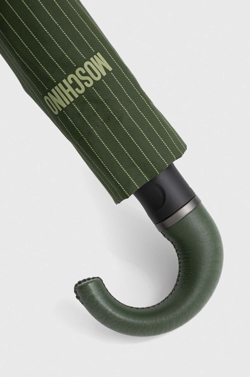 Moschino umbrela culoarea verde - Pled.ro