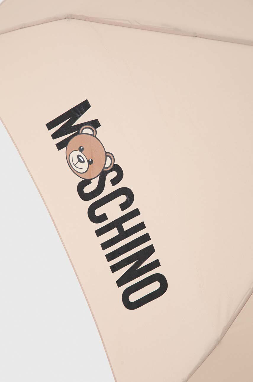 Moschino umbrela copii culoarea bej - Pled.ro