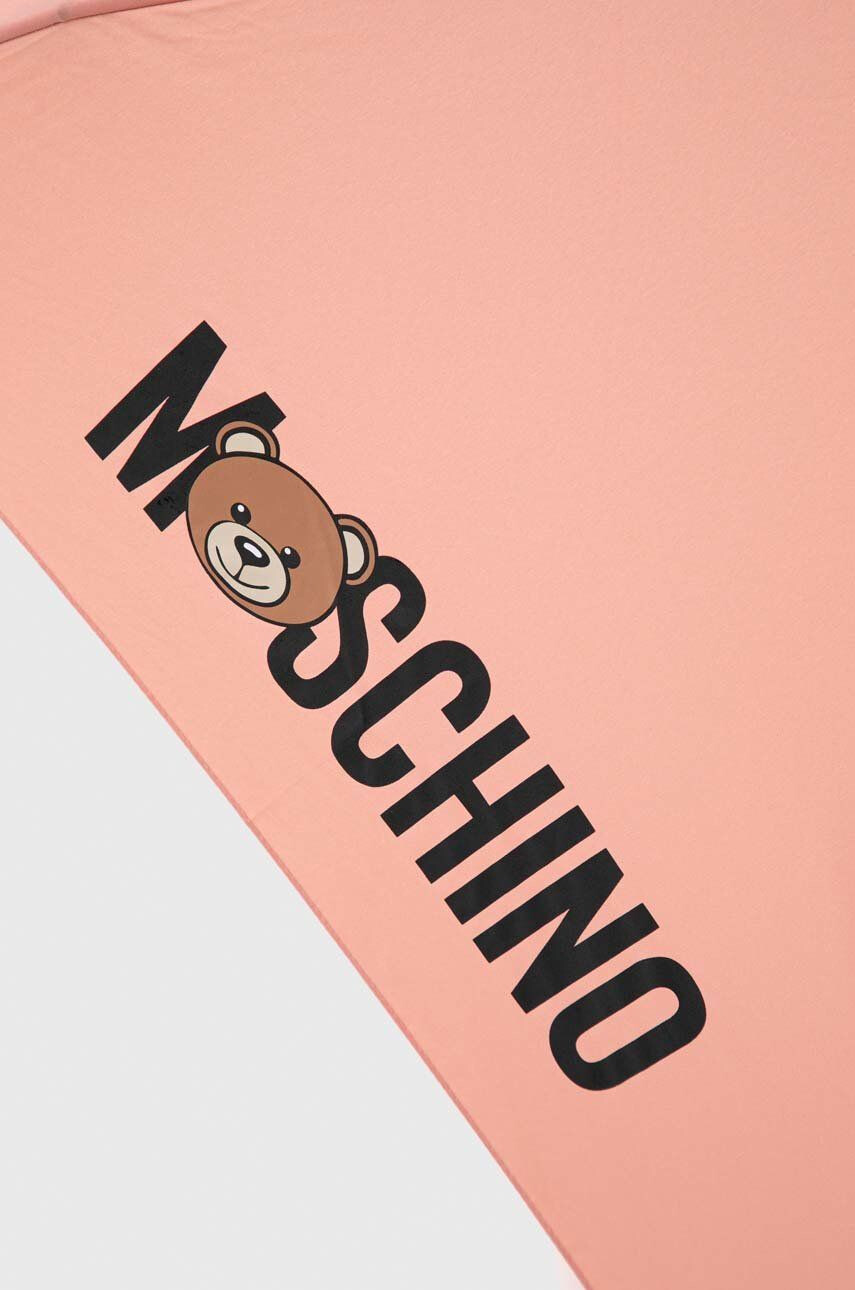 Moschino umbrela copii culoarea roz - Pled.ro