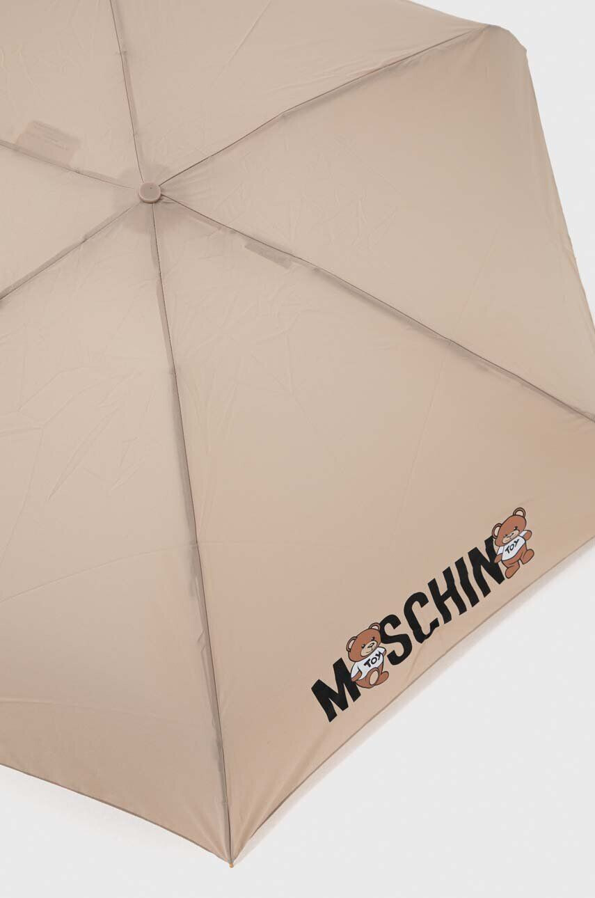 Moschino umbrela copii culoarea bej - Pled.ro