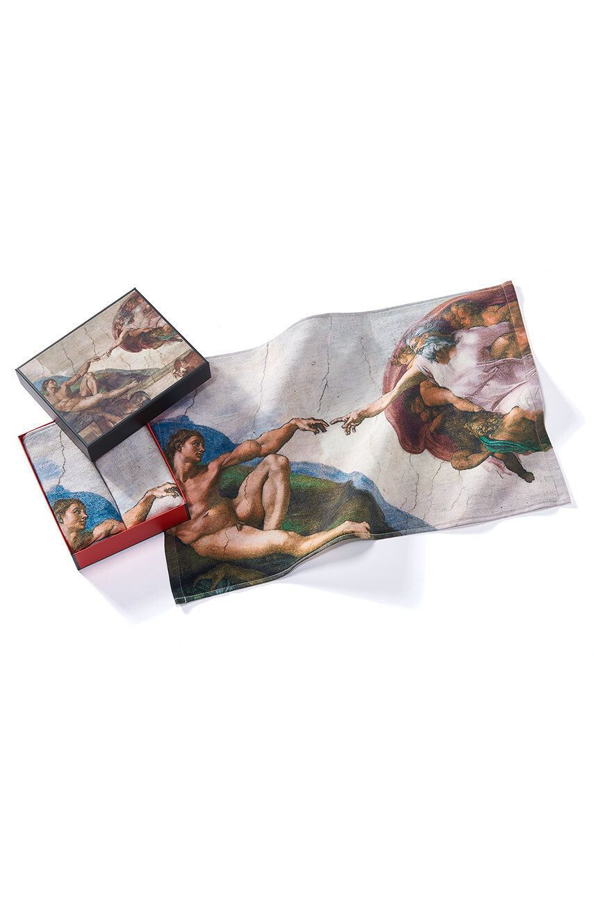 MuseArta Prosop Buonarroti Michelangelo The Creation of Adam (2-pack) - Pled.ro