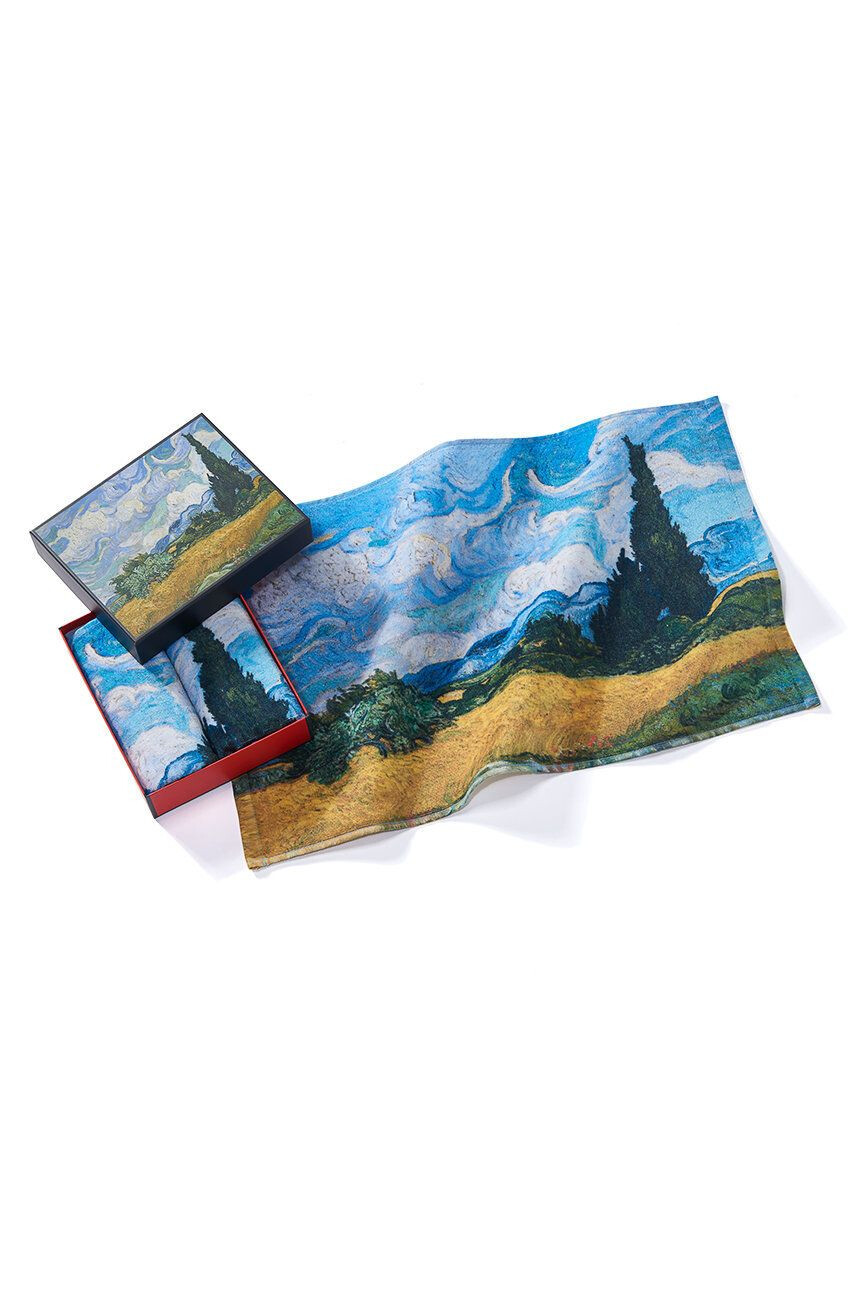 MuseArta Prosop Vincent van Gogh - Wheatfield with Cypresses (2-Pack) - Pled.ro