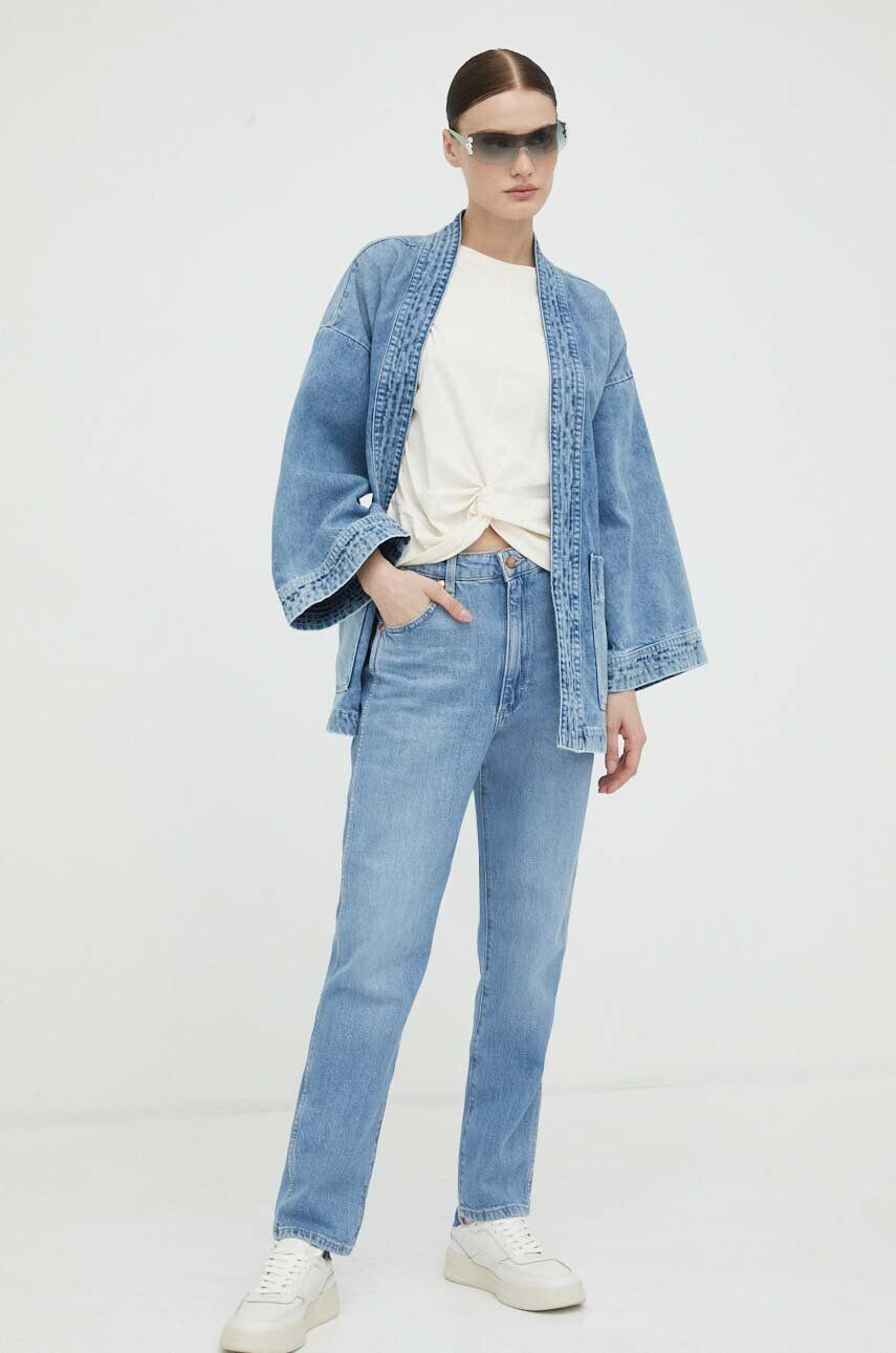 Mustang geaca jeans femei de tranzitie oversize - Pled.ro