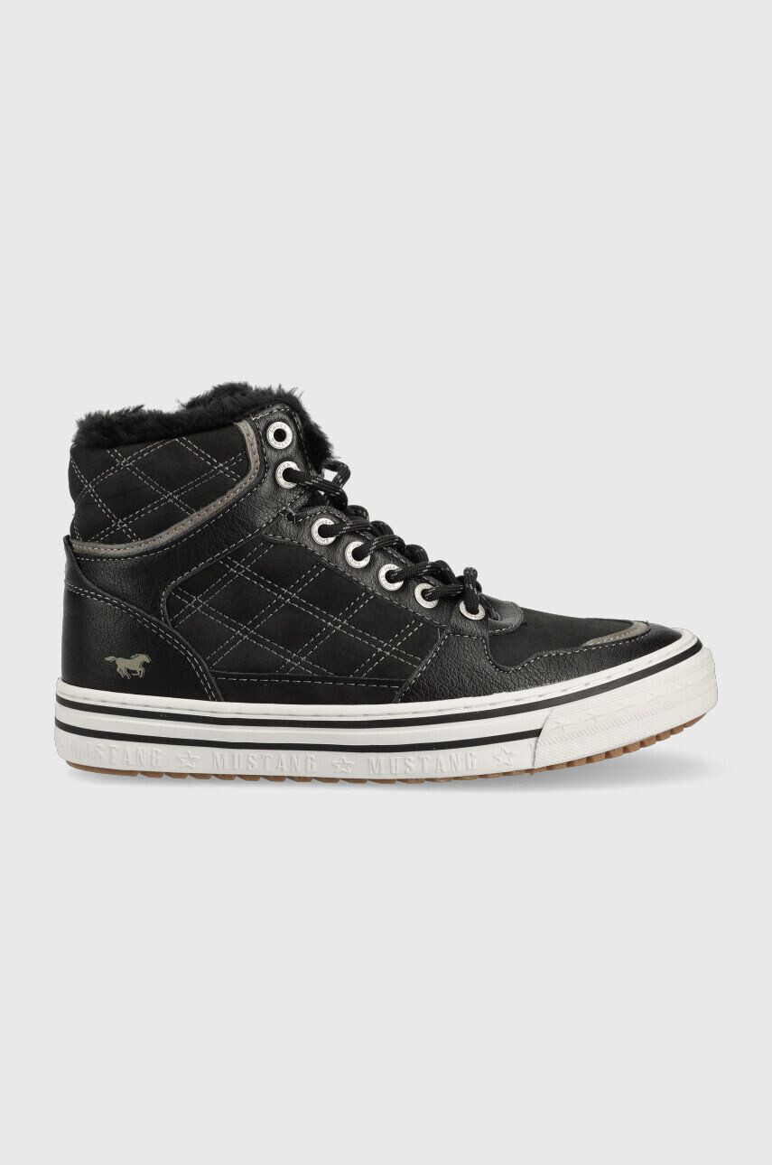 Mustang sneakers culoarea negru - Pled.ro