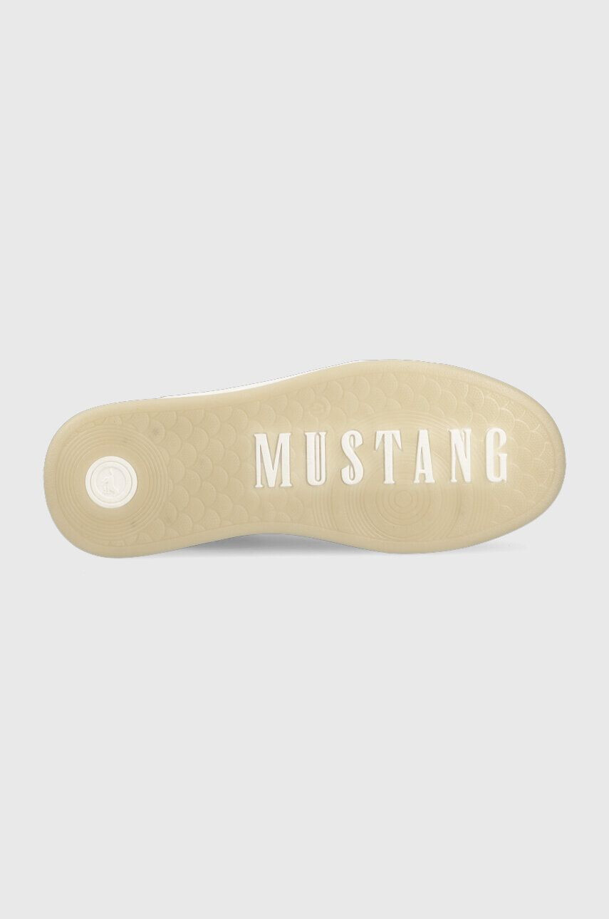 Mustang sneakers culoarea alb 1446301 - Pled.ro