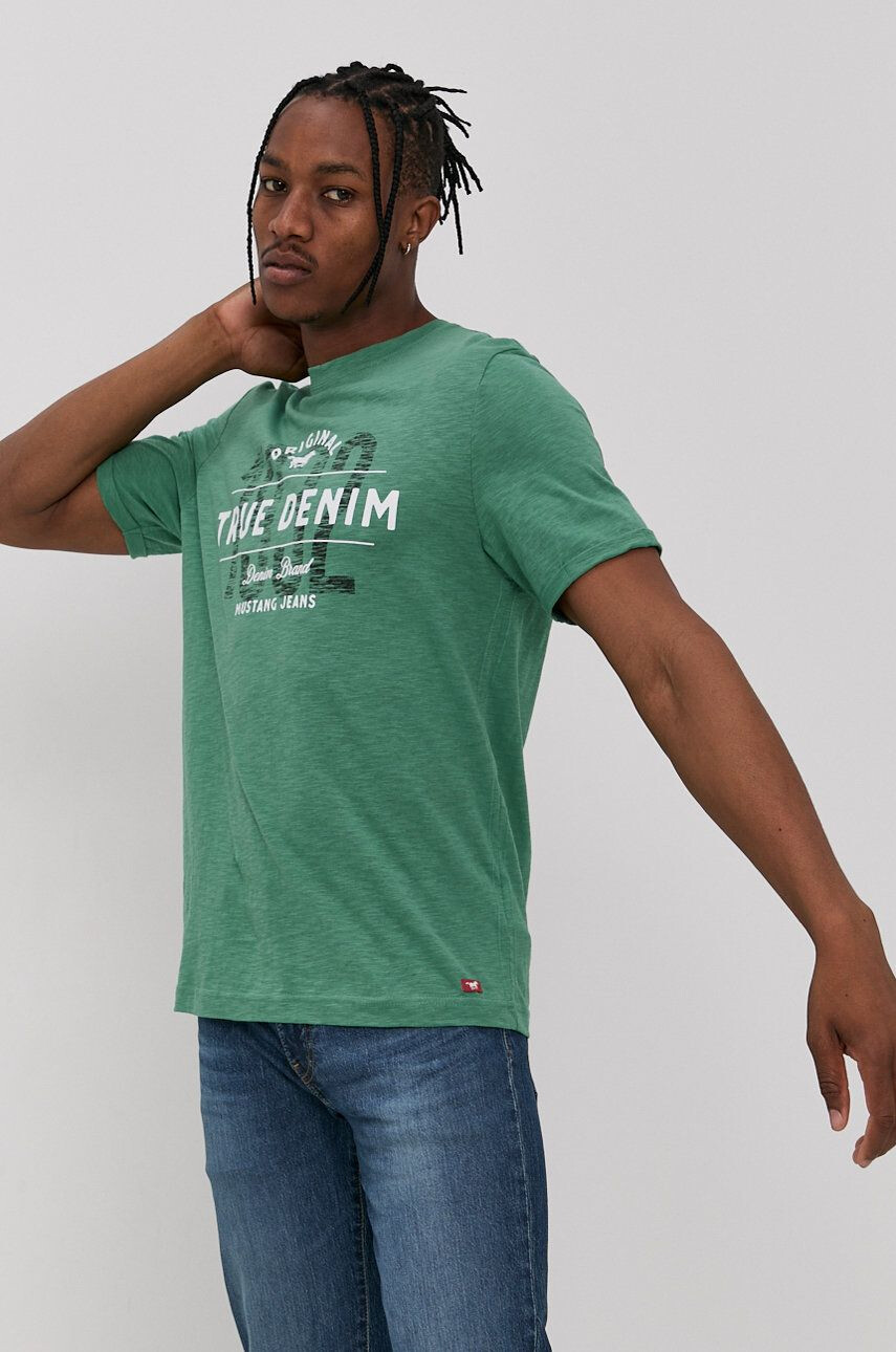 Mustang Tricou din bumbac - Pled.ro