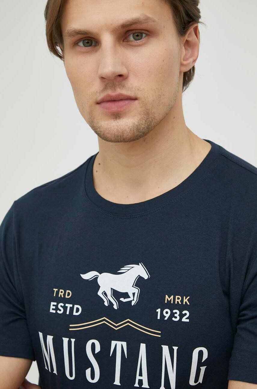 Mustang tricou din bumbac - Pled.ro