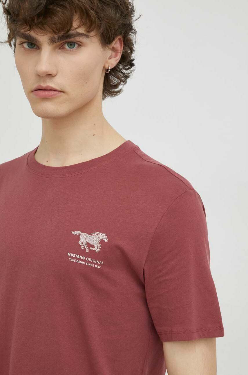 Mustang tricou din bumbac - Pled.ro