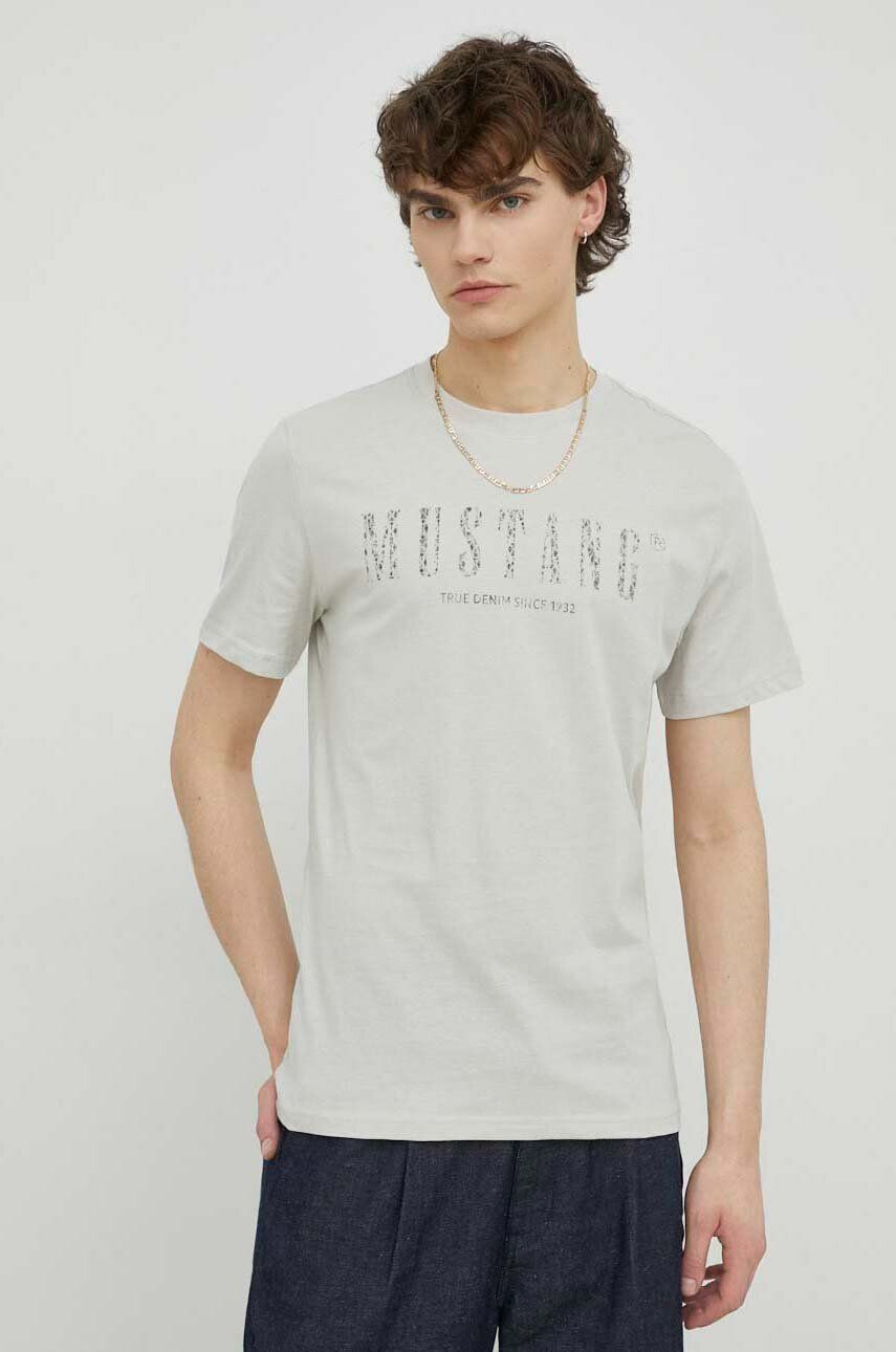 Mustang tricou din bumbac - Pled.ro