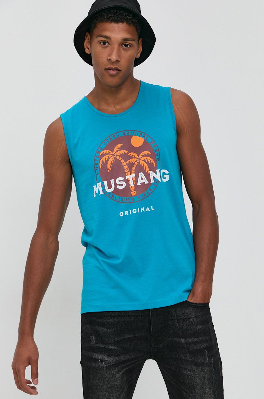 Mustang Tricou din bumbac - Pled.ro