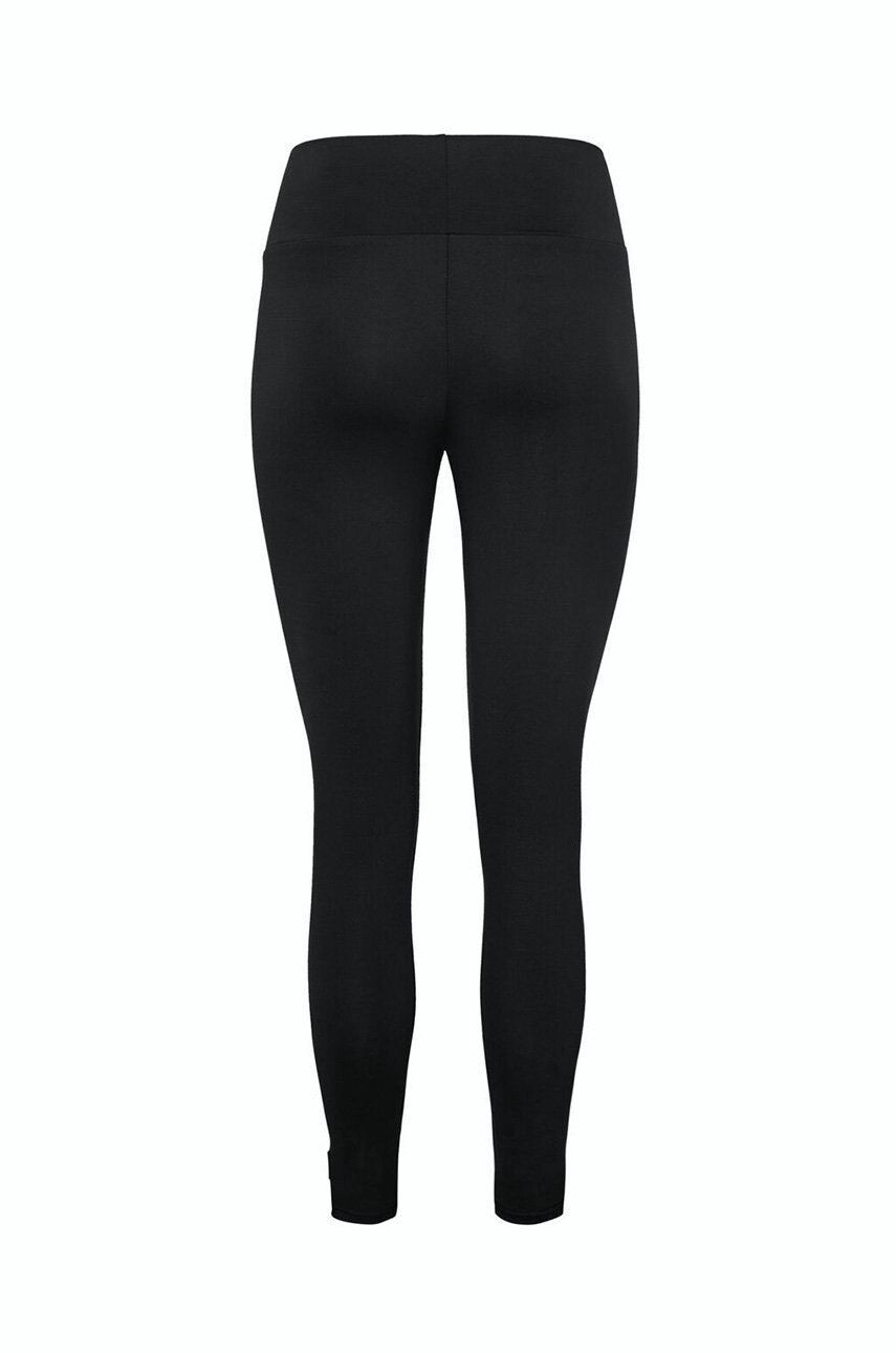 Muuv. Colanți High femei culoarea negru material neted - Pled.ro