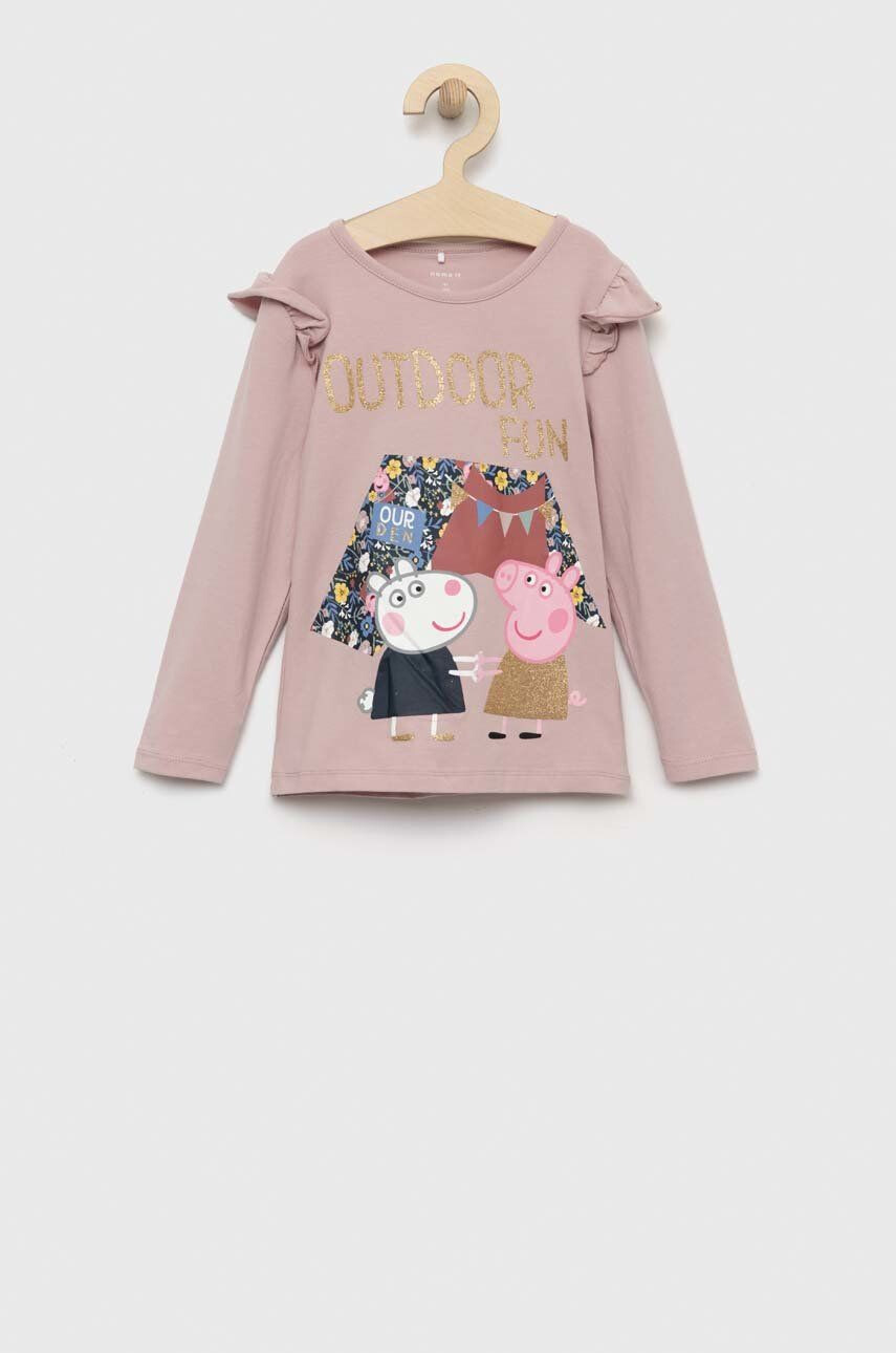 Name It longsleeve copii Peppa Pig - Pled.ro