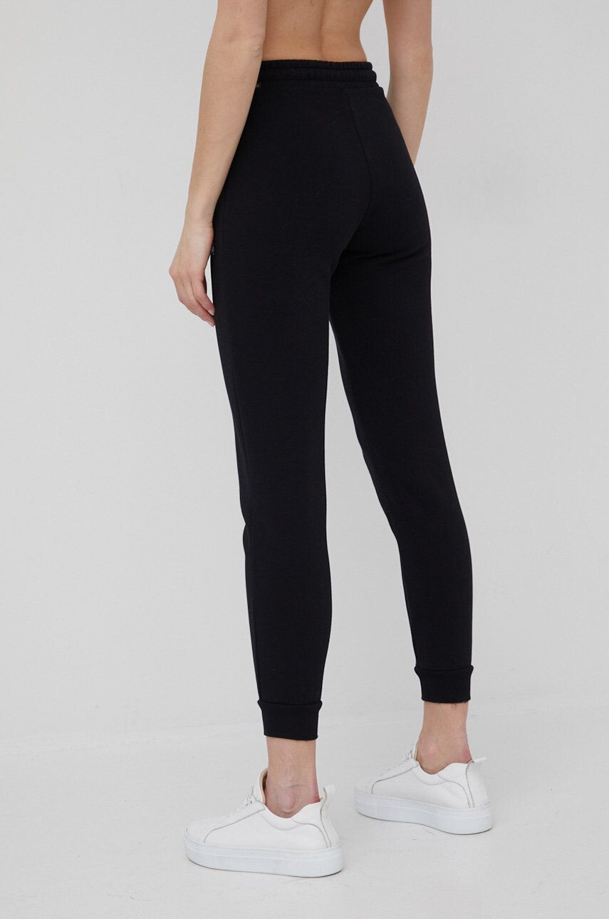 Napapijri pantaloni femei culoarea negru cu imprimeu NP0A4G8Y0411-001 - Pled.ro