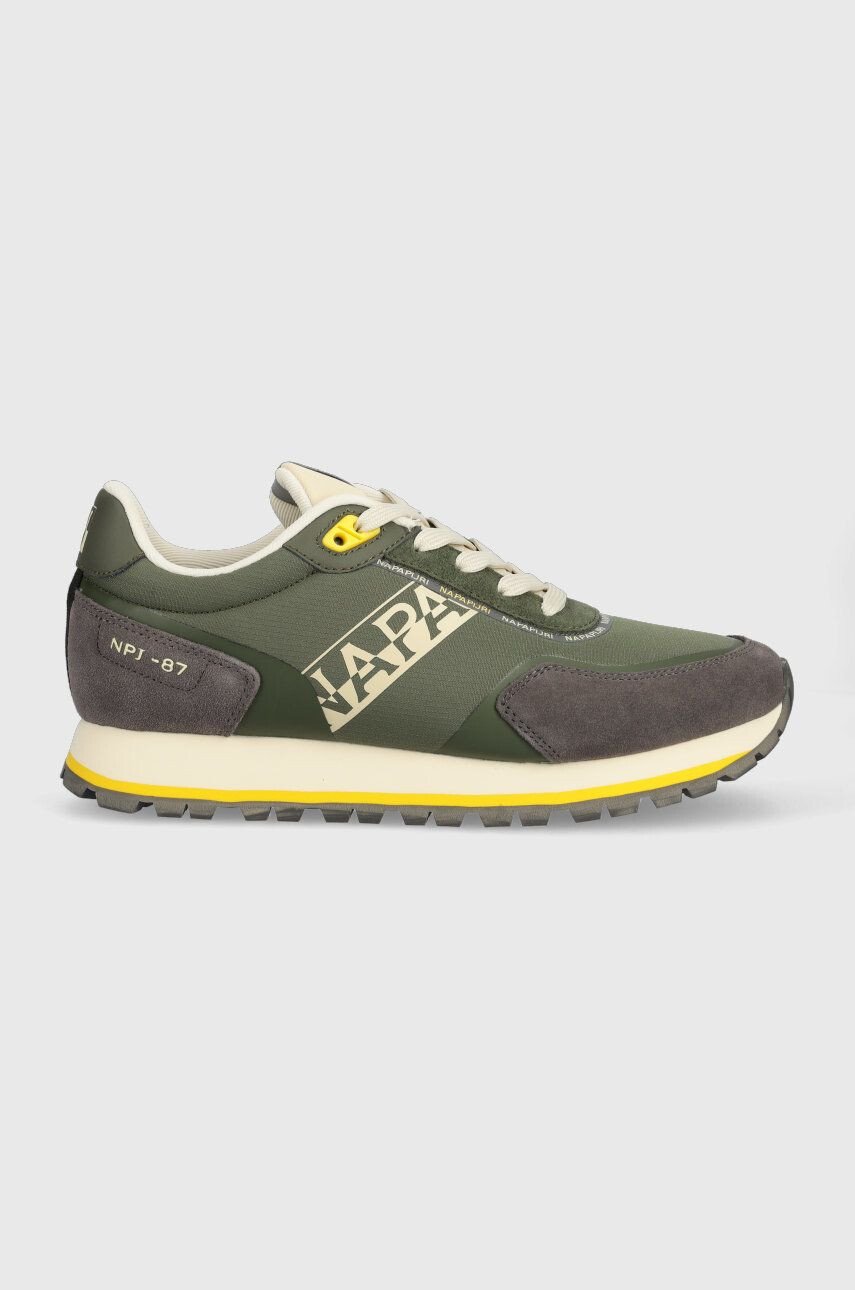 Napapijri sneakers Lotus culoarea verde NP0A4HLG.GAE - Pled.ro