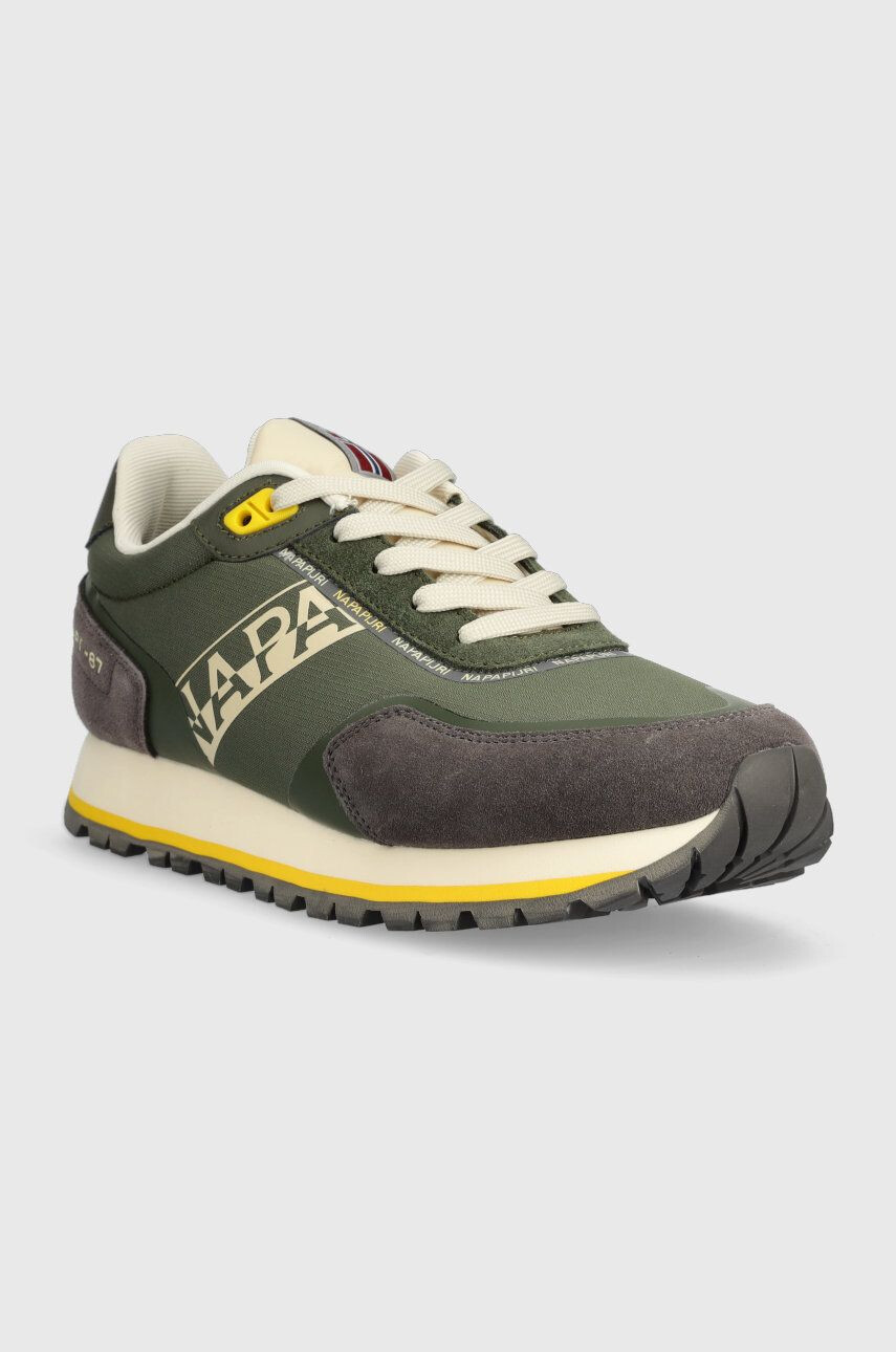 Napapijri sneakers Lotus culoarea verde NP0A4HLG.GAE - Pled.ro