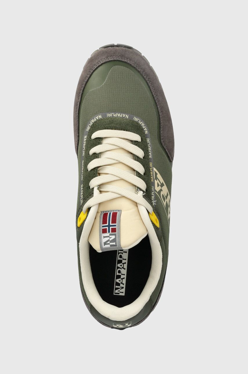 Napapijri sneakers Lotus culoarea verde NP0A4HLG.GAE - Pled.ro