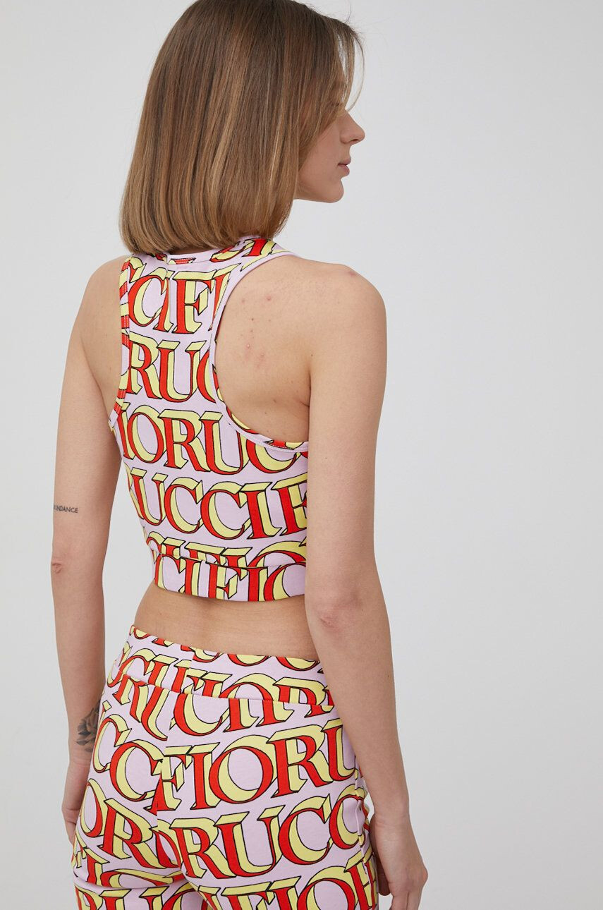 Napapijri top X Fiorucci femei culoarea roz - Pled.ro