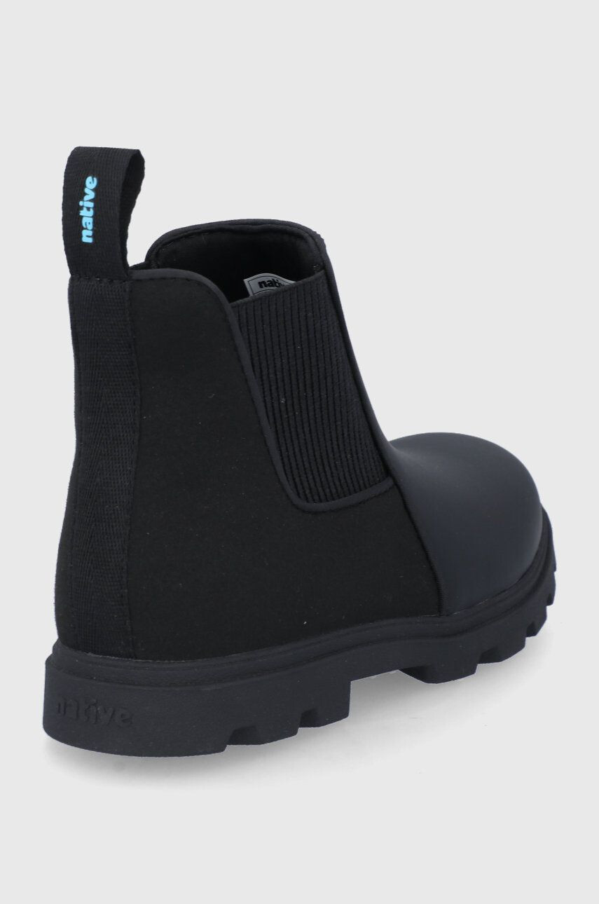 Native Botine copii culoarea negru - Pled.ro