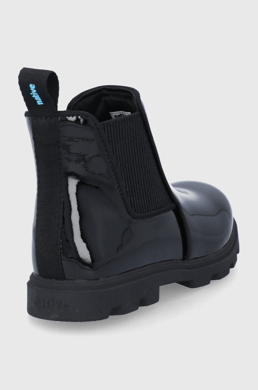 Native Botine copii culoarea negru - Pled.ro