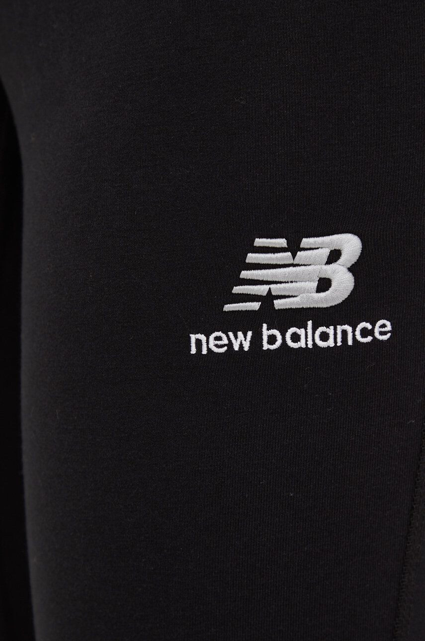 New Balance colanti femei culoarea negru neted - Pled.ro