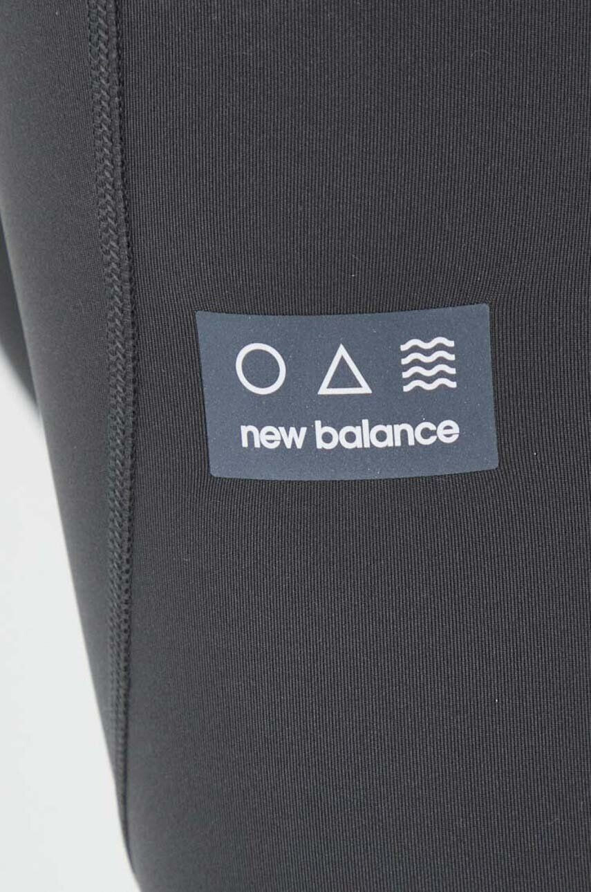 New Balance leggins de alergare Impact Run AT culoarea gri neted - Pled.ro