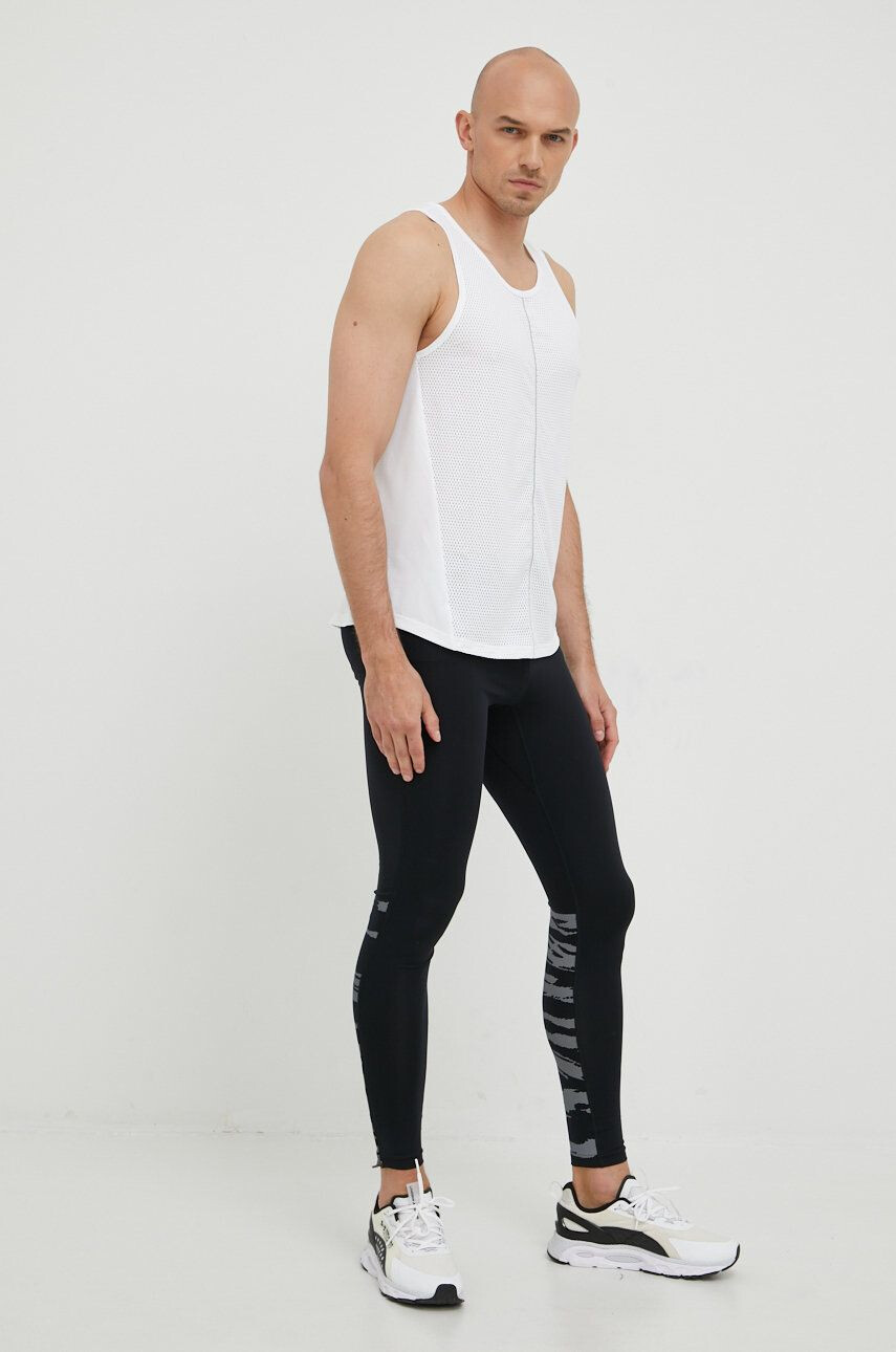 New Balance leggins de alergare Printed Accelerate barbati culoarea negru cu imprimeu - Pled.ro