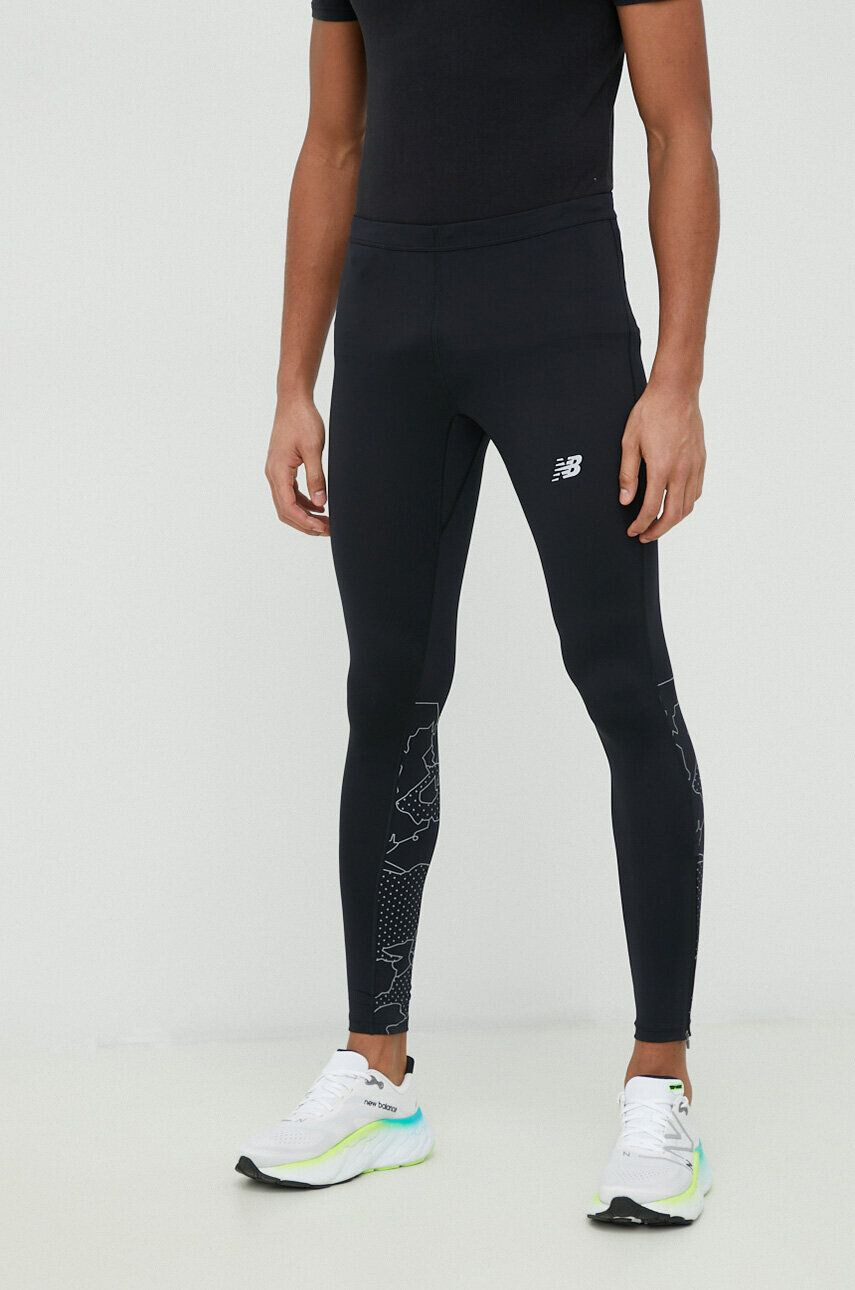 New Balance leggins de alergare Reflective Accelerate - Pled.ro