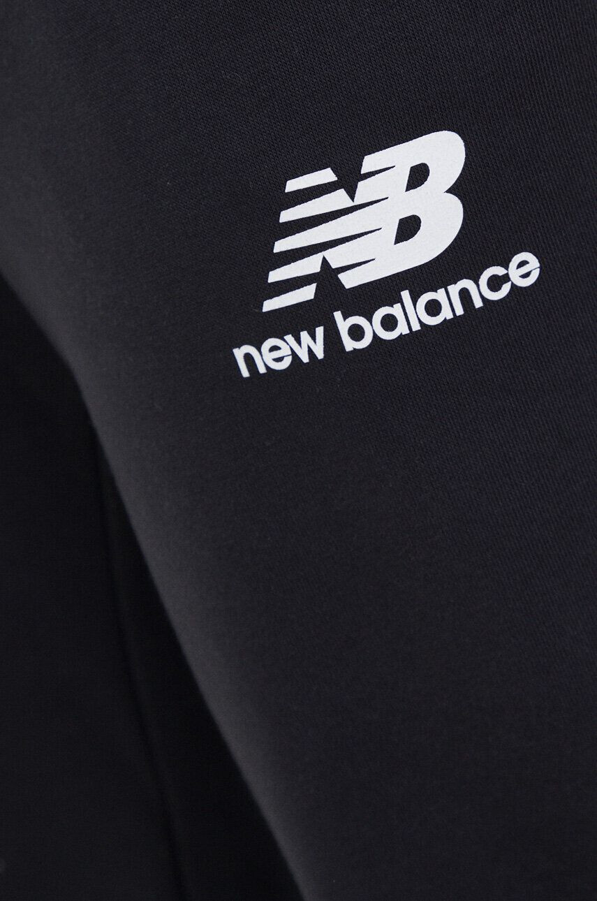 New Balance pantaloni de trening culoarea negru cu imprimeu MP31539BK-9BK - Pled.ro