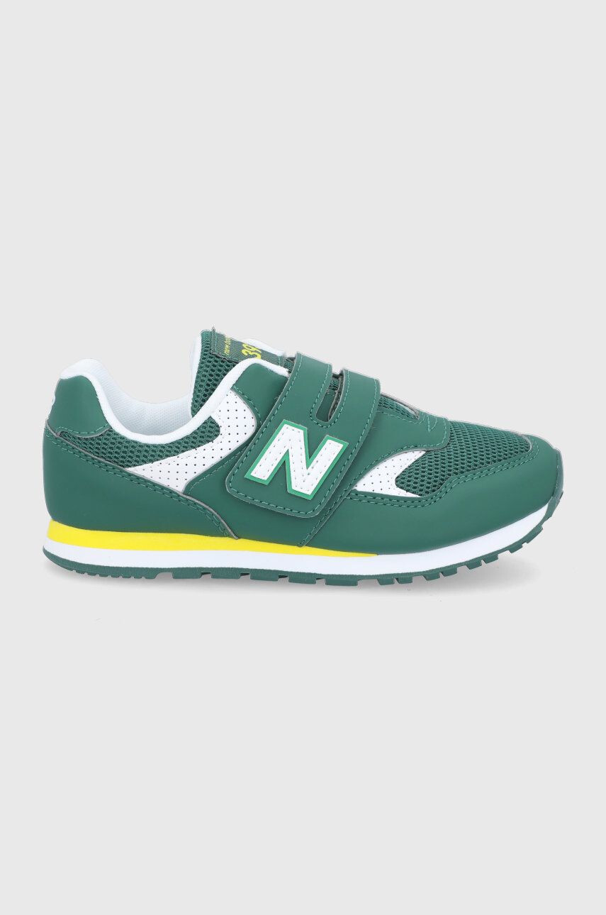 New Balance Pantofi copii YV393BGR culoarea verde - Pled.ro