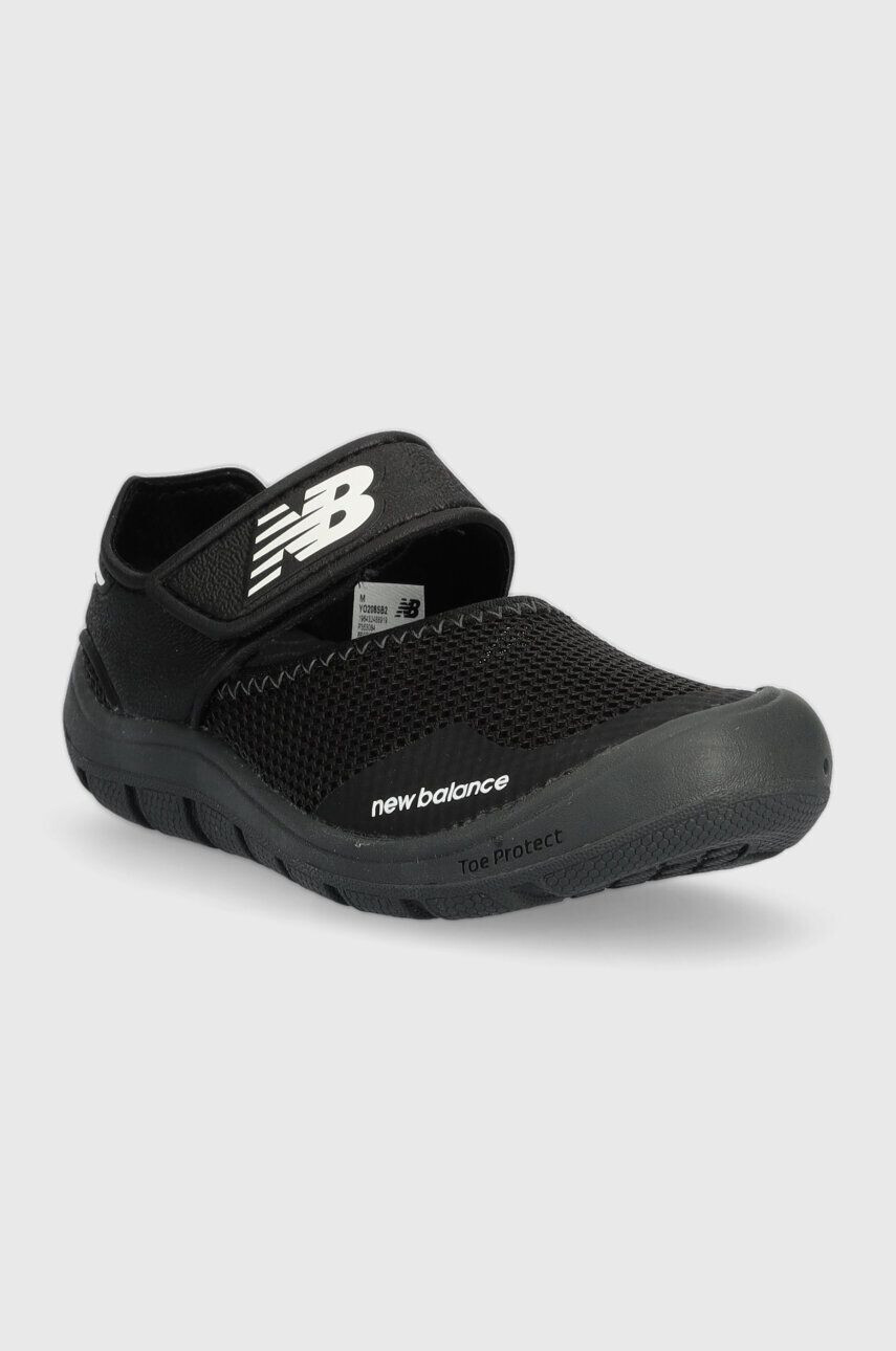 New Balance sandale copii NBYO208 culoarea negru - Pled.ro