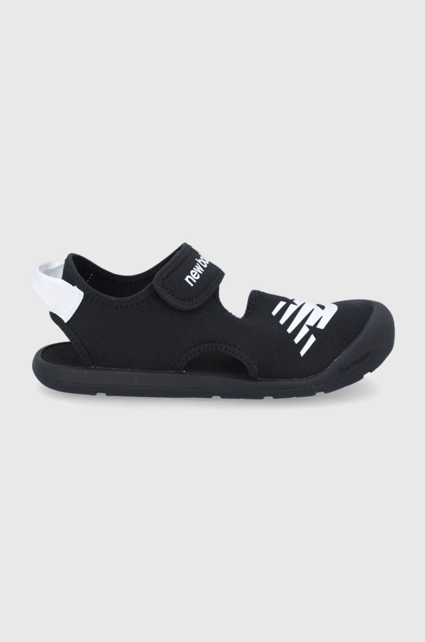 New Balance Sandale copii YOCRSRBK culoarea negru - Pled.ro